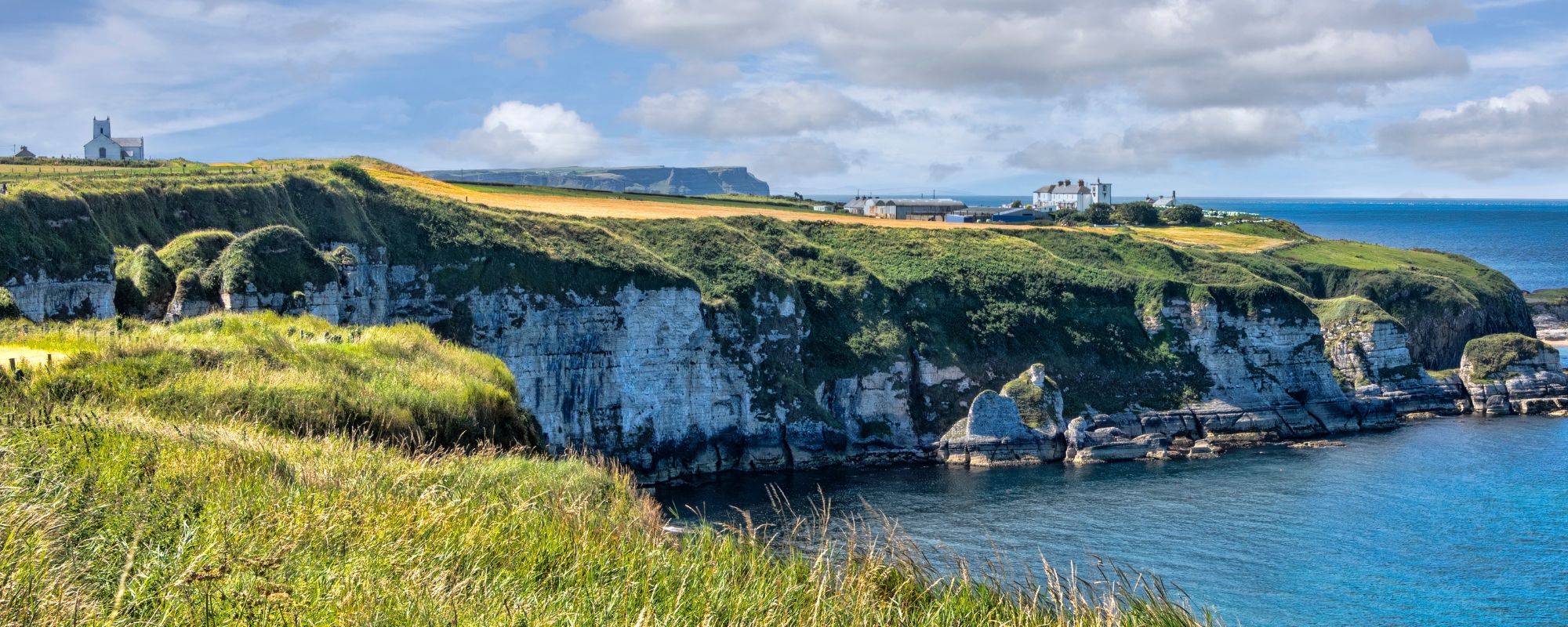Antrim Coastline in Northern Ireland, Ballycastle