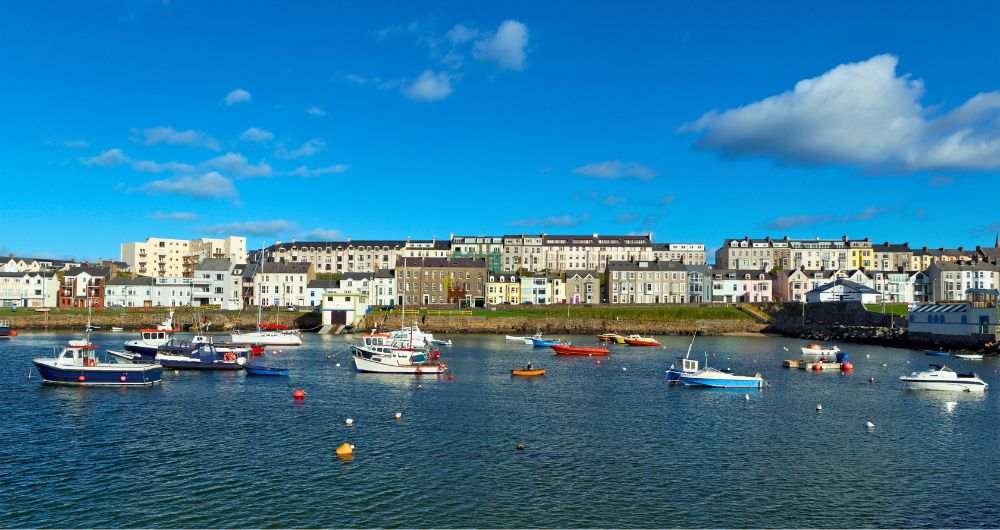 View of Portrush Harbour
