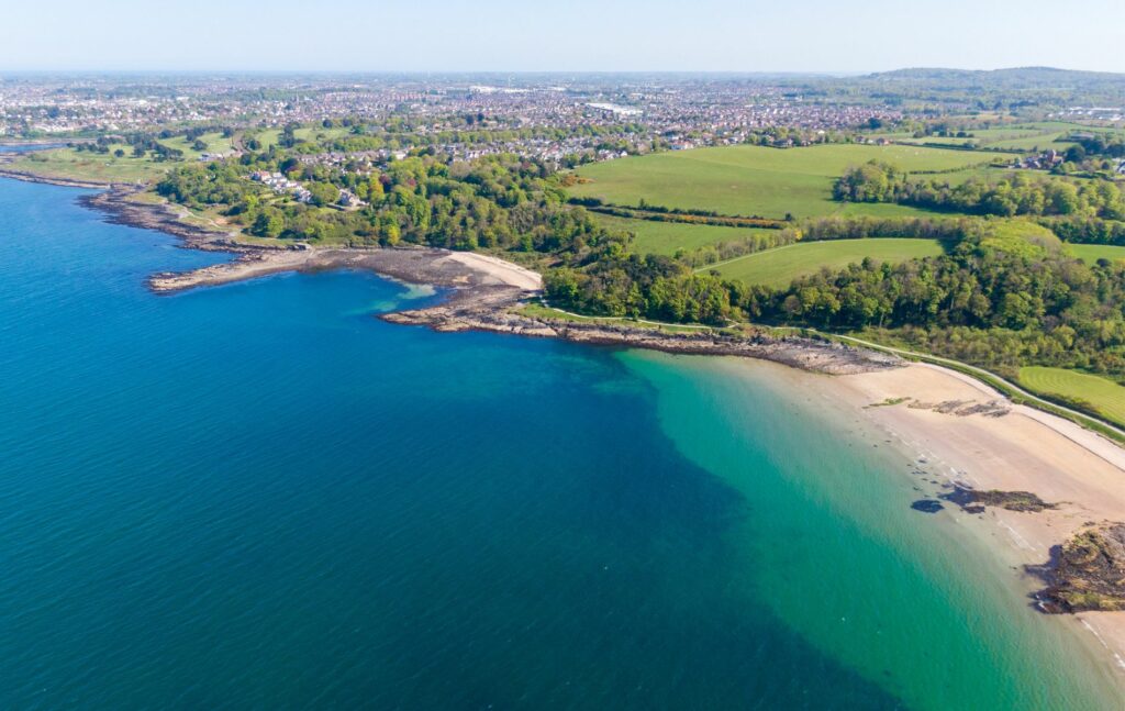 Helens Bay on the Causeway Coast of Northern Ireland