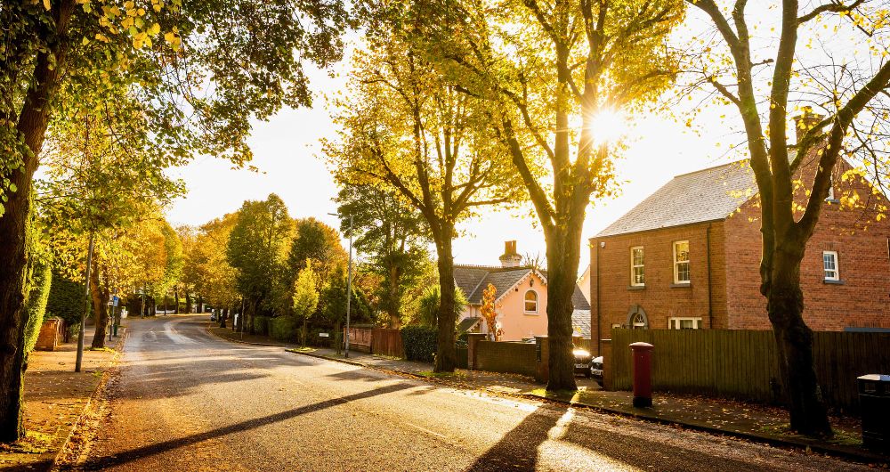 Residential Street in Stormont, East Belfast