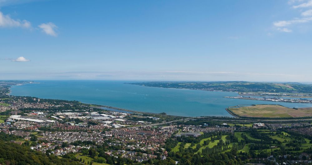 View of Belfast Lough from Cavehill, Belfast