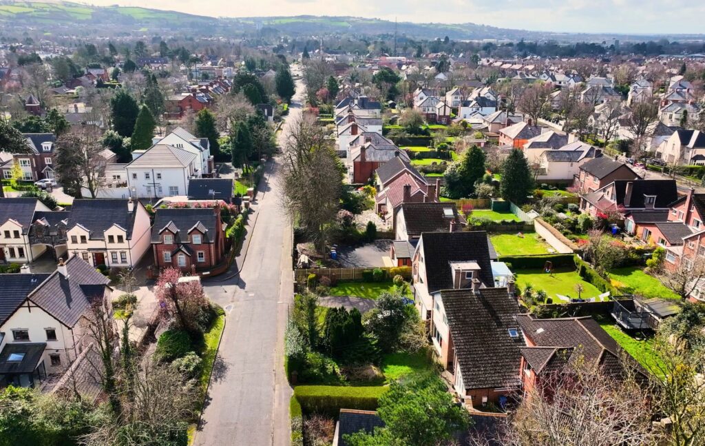 Beautiful residential area in East Belfast