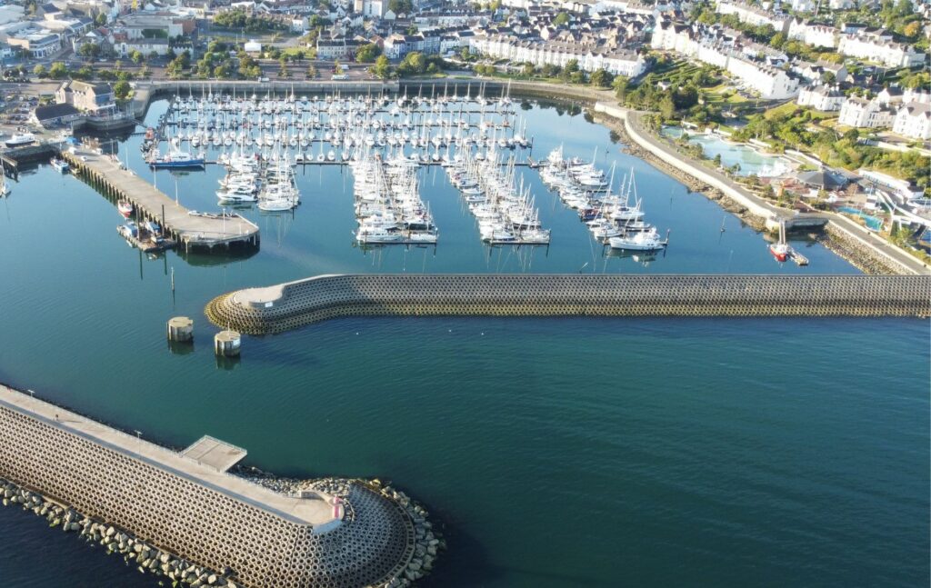 Bangor, boats moored near Eisenhower Pier, Northern Ireland