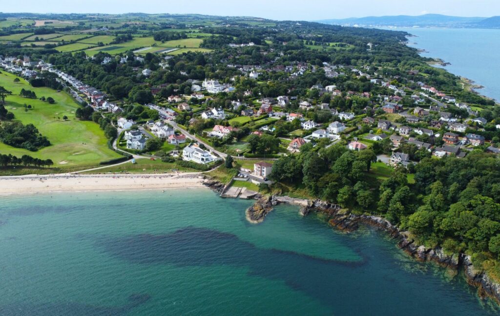 Helens Bay Birdseye view