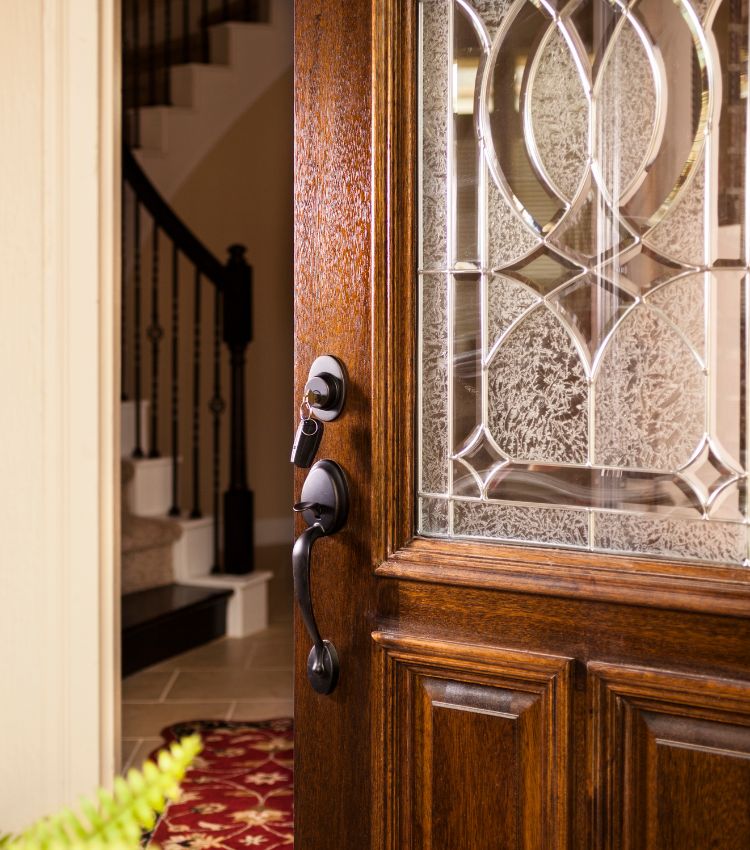 Foyer of modern home
